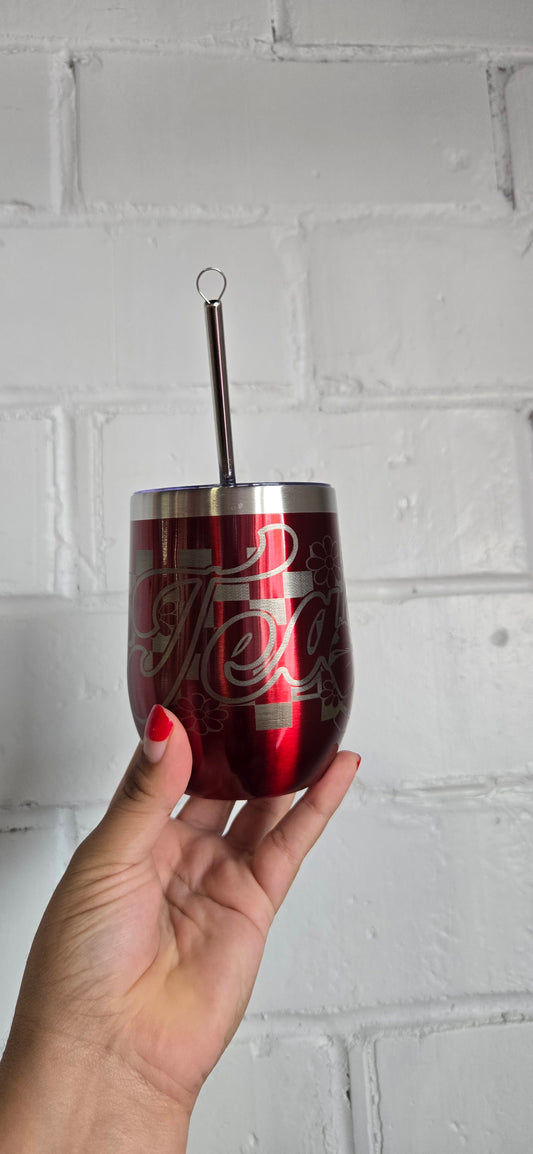 Laser Engraved Teacher Tumbler