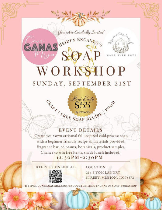 Heidi's Encantos Soap Workshop