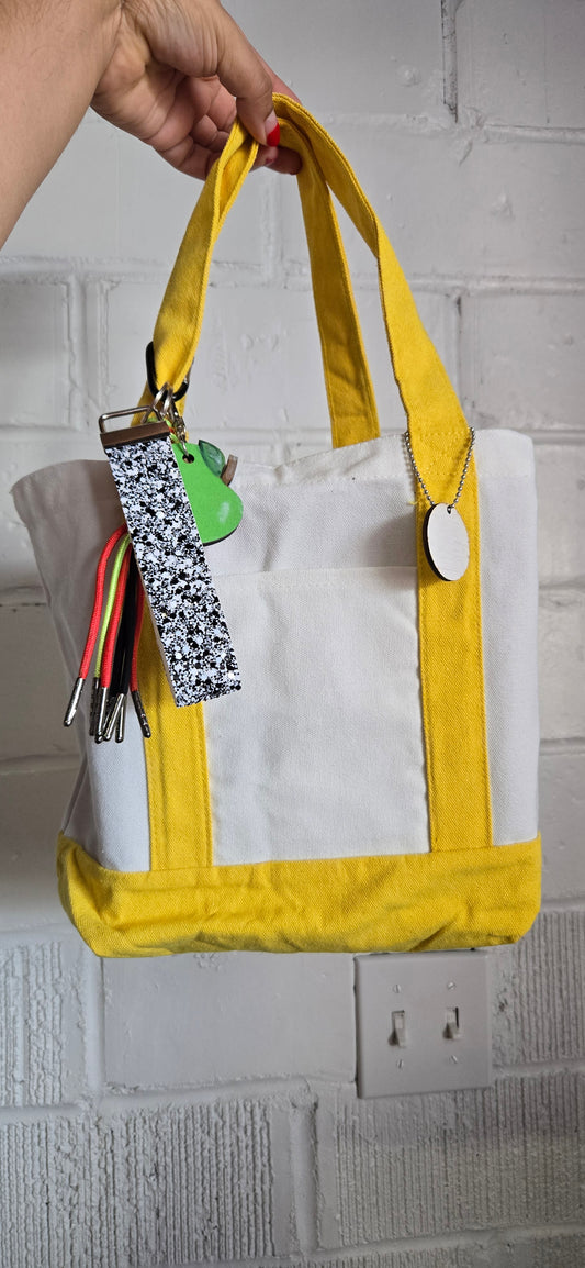 Back To School Canvas Tote