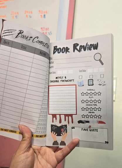 Thriller Book Tracker